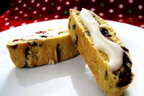 Cranberry Orange Biscotti recipe by Meaghan Moineau