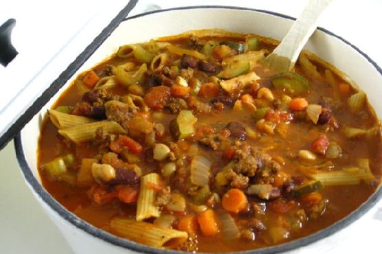 Make Olive Garden’s Delicious Pasta Fagioli At Home | Made by Meaghan Moineau