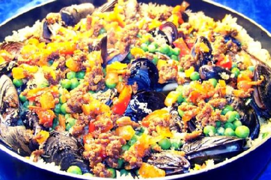 Mixed Paella recipe by Meaghan Moineau