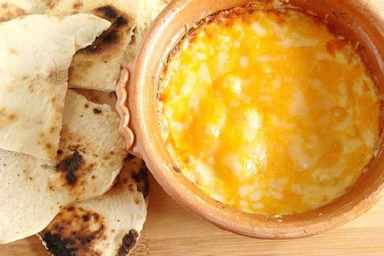 Oven-Baked Feta Cheese Dip recipe by Meaghan Moineau