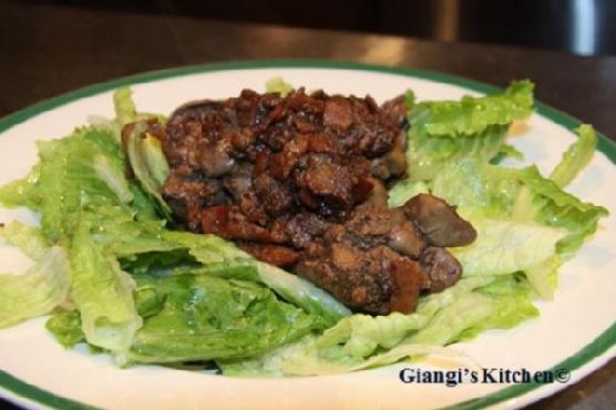 Chicken Liver Salad recipe by Meaghan Moineau