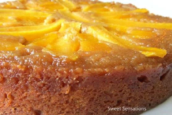 Mangolicious Upside Down Cake recipe by Meaghan Moineau