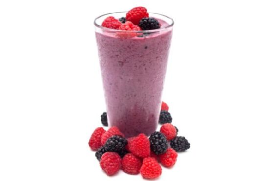 Tropical Berry Bliss Smoothie with Coconut and Lime recipe by Meaghan Moineau