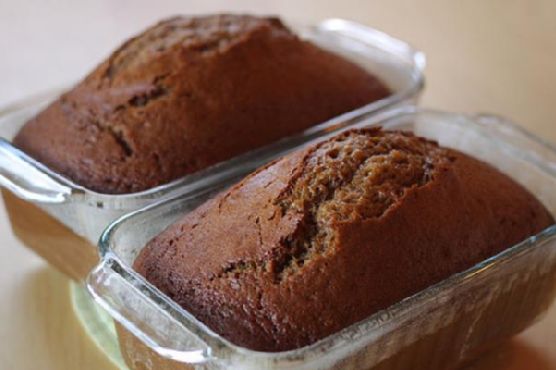 Chai-Spiced Pumpkin Bread with Maple Pecan Swirl recipe by Meaghan Moineau