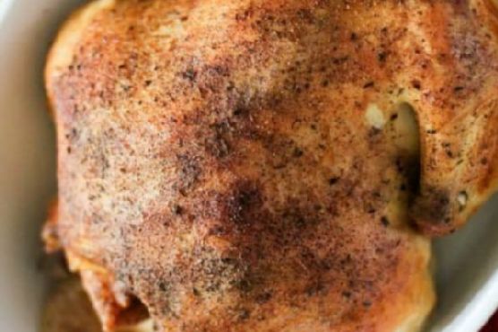Mediterranean Slow Cooker Chicken with Rosemary and Olives | Made by Meaghan Moineau