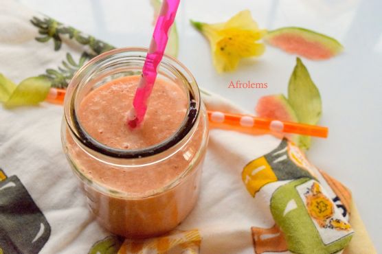 Exotic Cardamom-Infused Milky Watermelon Elixir recipe by Meaghan Moineau