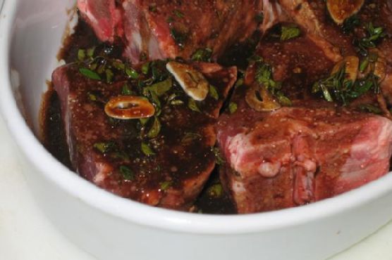 Balsamic Espresso Lamb Chops with Smoked Paprika Rub recipe by Meaghan Moineau