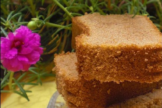 Spiced Maple Pecan Cinnamon Eggless Coffee Cake recipe by Meaghan Moineau